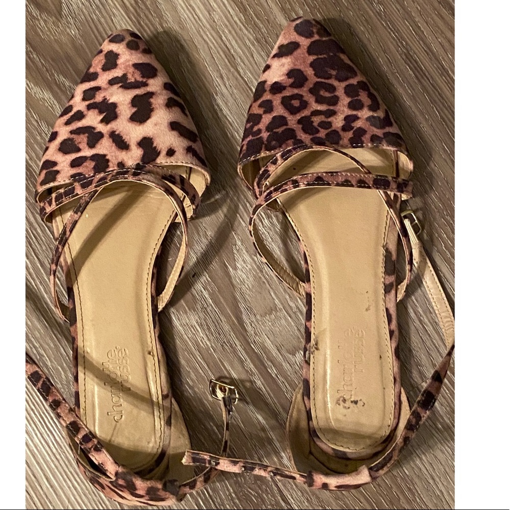 Charlotte Russe Cheetah Print Sandals